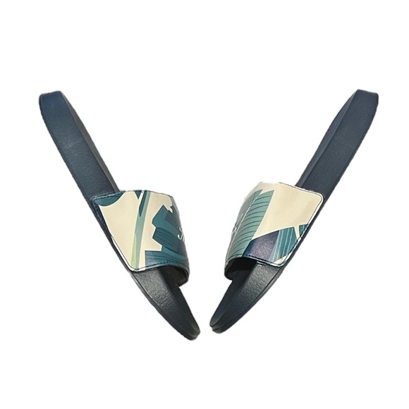 NEW Kith Men’s Palm Tree Slides size 41 Green - Picture 5 of 10